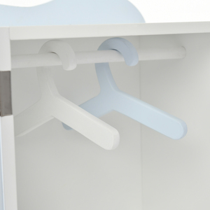 <span class=keywords><strong>Armario</strong></span> de madera maciza de MDF para bebés, <span class=keywords><strong>juguetes</strong></span> de alta calidad para el pecho, color blanco - Product Image 3