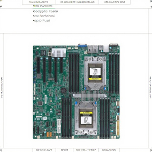 SUPERMICRO H11 SERIES INTEL E-ATX DDR4 SATA NEW SINGLE/EEYLON ROMAN H11DSI-NT SERVER MOTHERBOARD - Product Image 3