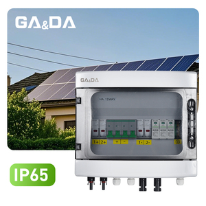 IP65 Solar String Combiner Box 2 <strong>Input</strong> <strong>1</strong> <strong>Output</strong> 1000VDC Surge Protector Circuit Breaker Fuse Power Distribution Equipment - Product Image 3