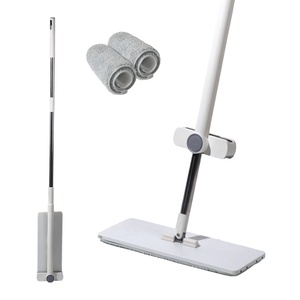 Système de serpillière <span class=keywords><strong>magique</strong></span> rotative à 360° HOLAMOPA avec logo personnalisé, sans seau, haute qualité, serpillière auto-essorage pour la vente en gros - Product Image 1