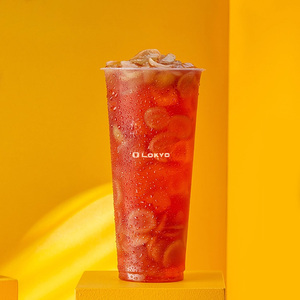 Lokyo Takeaway biểu tượng tùy chỉnh Pet lạnh uống Milkshake sữa chua BOBA trà bong bóng cốc nhựa dùng một lần - Product Image 3