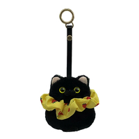 Porte-clés en peluche miniatures personnalisés OEM/ODM avec couineur, jouets en peluche sur mesure pour pendentifs mascotte adorables