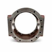 Boîtier de réducteur OEM, boîtier de boîte de vitesses sur mesure en fonte ductile avec moulage en sable et usinage CNC pour machines industrielles