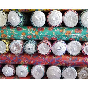 Poly <b>Spandex</b> Print Knit 58/60" <b>Fabric</b> Stock Lot for Dress Use - Product Image 1