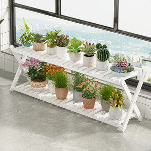 New indoor balcony succulent plant pot stand, <b>modern</b> living room floor-standing multi-tiered <b>shelf</b> - Product Image 4