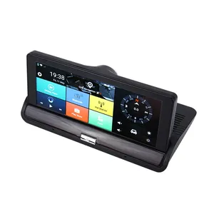 7 인치 자동차 DVR 백미러 듀얼 카메라 와이파이 GPS 운전 비디오 레코더 핸즈프리 자동차 대시 캠 3G 버전
