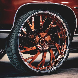 RCSR 2 pièces 5x127 Or rose 24 26 28 pouces Jantes Fogiotos 6x139.7 Roues forgées pour <span class=keywords><strong>Lincoln</strong></span> <span class=keywords><strong>Navigator</strong></span> Raptor - Product Image 3