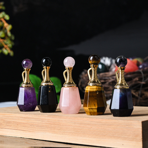 จี้ขวดน้ำหอมคริสตัลขัดเงาหินบำบัดขายส่ง - Product Image 3