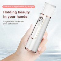 Dispositivo de Hidratación Portátil con Nano Spray Iónico USB, Vaporizador Facial de Mano Recargable, Niebla Fina, Uso Personal, Cuidado de la Piel en Casa y en el Auto