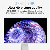 Écran Kuycon 27 pouces, résolution 2K 4K 5K, fréquence de rafraîchissement 144 Hz, moniteurs LCD pour jeux, moniteur de bureau pour PC