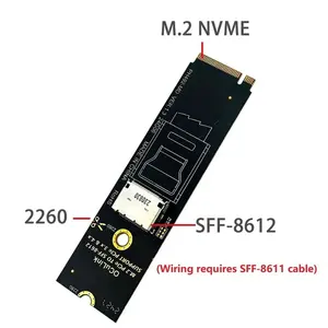 M.<span class=keywords><strong>2</strong></span> NVMe PCIe para Oculink SFF-8611/SFF-8612 Adaptador para SSDs U.<span class=keywords><strong>2</strong></span>/U.3-em estoque - Product Image 4