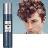 Spray al Sale Marino per Capelli al Cocco Naturale, Formulazione Personalizzata con Logo Proprio, Texturizzante per Capelli Ricci e Secchi