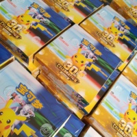 En stock – Boîte mystère authentique Pokémon Édition Pikachu 30e Anniversaire – Collection de peintures Rêve Chinois Vol. 4 – Jeu de société