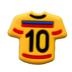 Vendita calda fai da te in PVC decorazione scarpe fibbia Set novità Cross-Border calcio sport serie fori ciondoli per regali di novità - Product Image 6