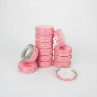 5ml 10ml 15ml 20ml thé métal étain rose aluminium cosmétiques crème étain gros aluminium savon conteneur