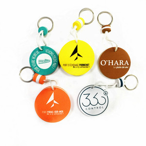 Tùy chỉnh nổi EVA Keychain trong thuyền buồm hình dạng <span class=keywords><strong>PU</strong></span> bọt vòng chìa khóa cho một món quà miễn phí cho khách hàng - Product Image 6