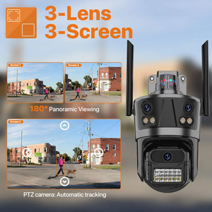 Icsee ba ống kính ngoài trời caméra de <span class=keywords><strong>Camera</strong></span> giám sát <span class=keywords><strong>wifi</strong></span> <span class=keywords><strong>camera</strong></span> an ninh không dây - Product Image 4