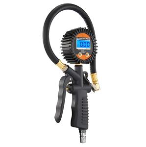 Draagbare Digitale Lcd Display Bandenmeter Auto Fiets Motor Voertuig Tester <span class=keywords><strong>Meter</strong></span> Met Luchtdruk Inflator Voor Voertuigen - Product Image 2