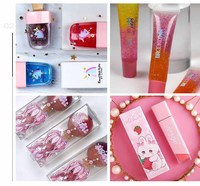 Base de brillant à lèvres de couleur végétalienne hydratante en option pour remplissage de brillant à lèvres dans des tubes Versagel Wholesale Bulk