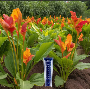 उद्यान जल वर्षा गेज पोर्टेबल और पारदर्शी वर्षा गेज प्लास्टिक बाहरी उद्यानों के लिए उपयुक्त - Product Image 6