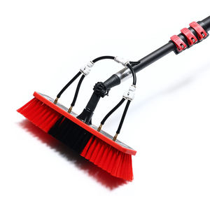 Water Fed Solar Panel Cleaning <b>Brush</b>, <b>Extendable</b> Pole Water Fed <b>Brush</b> for Solar Panel & Roof Cleaning - Product Image 1