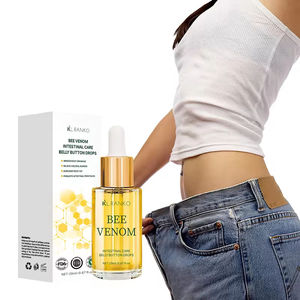 Vente en gros OEM Marque privée Gouttes amincissantes au venin d'abeille <span class=keywords><strong>pour</strong></span> le nombril Détox intestinale Huile de perte de poids Sérum Logo personnalisé - Product Image 1