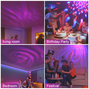 Bán buôn Disco <span class=keywords><strong>Mini</strong></span> Câu Lạc Bộ LED DJ phổ nối tiếp xe buýt Laser Disco màu thay đổi bóng ma thuật ánh sáng với điều khiển từ xa - Product Image 5