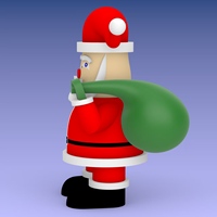 Modèle gonflable personnalisé de Père Noël mignon pour la décoration de la maison, idéal pour les fêtes de Noël et les événements en extérieur.