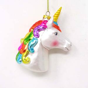 Ornements en verre soufflé en gros pendentif chat blanc de Noël assis sur le <span class=keywords><strong>poisson</strong></span> - Product Image 5