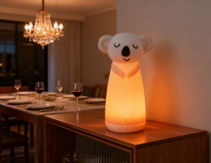 koala Children's Flashlight <b>Lights</b> up Toys Portable <b>Torch</b> Flashing Baby Night Lamp Cute Animals Silicone Colorful Night <b>Light</b> - Product Image 4