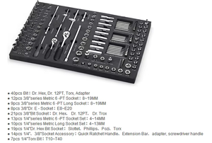 Armoire de réparation automobile de luxe durable Kit de chariot à outils mécanique Valise à roulettes - Product Image 3