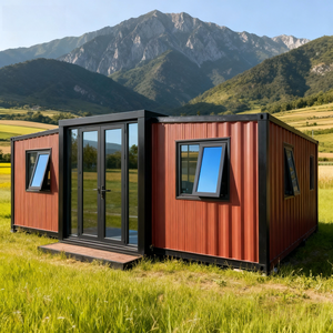 Maison préfabriquée pliable personnalisée de 20 pieds ou 40 pieds, conteneur extensible, chambre <span class=keywords><strong>à</strong></span> coucher, maison mobile extérieure, construction immobilière - Product Image 3