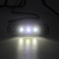 Haute Qualité Ultra Mince Remorque Lumières 3SMD Frein Clignotant Côté Marqueur Feux Arrière 12V 24V Pour Camion Remorque RV Bateau
