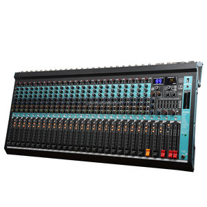 MIX-MC24 24 ערוצי אודיו מקצועי קונסולת ערבוב אנלוגית ביצועים גבוהים עבור הופעות חיות, אולפני הקלטה & אירועים - Product Image 1