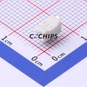 TS-1096S-A2B2-C1D2 Tactile Switch SMD Switch Single Pole Single Throw Rectangle Button 1.8N Vertical Mount - Product Image 2