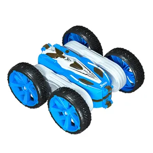 2023 heißer Verkauf Doppelseitige 360-Grad-Flips RC-Autos Spielzeug fern gesteuertes Auto für Kinder 2,4 GHz 4WD RC Stunt-Auto mit LED-Leuchten