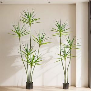Plantes vertes, orchidées couronnées en pot, décoration d'intérieur, salon, bonsaï, fausses plantes, simulation <span class=keywords><strong>de</strong></span> hauteur - Product Image 1