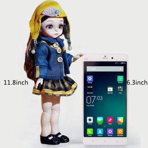 Poupée BJD 30CM avec 26 articulations mobiles, vêtements décontractés, accessoires de déguisement, décoration, mignonne princesse nue, cadeau de <span class=keywords><strong>mode</strong></span> pour fille, <span class=keywords><strong>jouet</strong></span> DIY - Product Image 3