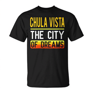 Chula Vista, la ville des rêves, T-shirt souvenir de Californie - Product Image 2