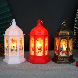 High Brightness Santa Claus and Deer Electric <strong>Candle</strong> Lamp for Christmas Home Decoration Christmas <strong>Candle</strong> <strong>Lantern</strong> - Product Image 6