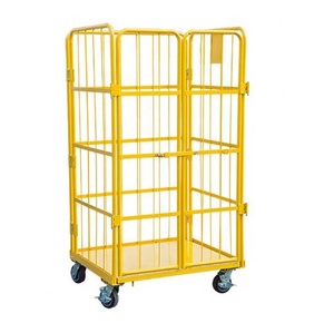 भारी शुल्क सामग्री Hanlding Foldable रोलिंग तार रसद ट्राली गाड़ी - Product Image 3