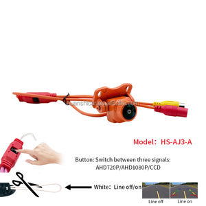 Caméra <span class=keywords><strong>de</strong></span> recul universelle AHD1080/720/CCD à trois signaux avec caméra embarquée à vision nocturne - Product Image 3