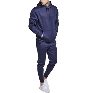2020 logotipo personalizado nuevo elegante personalizado liso cremallera algodón chándal jogging para hombres chándal - Product Image 6