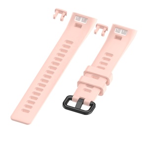 Sangles en gel de silice pour bracelet de montre <span class=keywords><strong>Huawei</strong></span> <span class=keywords><strong>Band</strong></span> <span class=keywords><strong>3</strong></span> Fband4 <span class=keywords><strong>Pro</strong></span> TER-B09 bracelet en métal B29S - Product Image 1