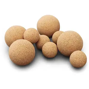 Cork Yoga Ball 100% Cork Yoga Massage Ball For Fitness Exercising