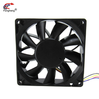 Haute Qualité Refroidisseur D'air Ventilateur 14038 140X140X38MM 140mm 12v 24v 48v DC Brushless Ventilateur De Refroidissement 140mm 12V Ventilateur pour boîtier de l'ordinateur