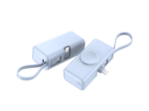 The 5000mAh Multi-Function Power Bank – Magnetic Wireless <b>Charger</b>, Built-in <b>Cables</b>, and Watch <b>Charger</b> All in One Compact Design - Product Image 3