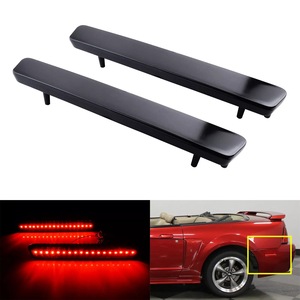 ไฟเลี้ยว LED สำหรับฟอร์ดมัสแตง  ตัวเรือนสีแดง 12V ไฟเลี้ยวข้างหลัง XR3Z-15A48-AA - Product Image 3