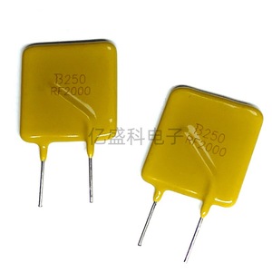 Trf250ฟิวส์ตั้งค่าใหม่ได้ PPTC 2000 250V 2A การกู้คืนด้วยตนเองผ่านรูยึด - Product Image 1