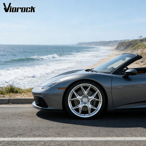 Nouvelles jantes forgées Viorock personnalisées multi-branches noires 18 19 20 21 22 23 pouces 5*112 5*120 compatibles avec BMW, Audi, Mercedes-Benz, Porsche - Product Image 5